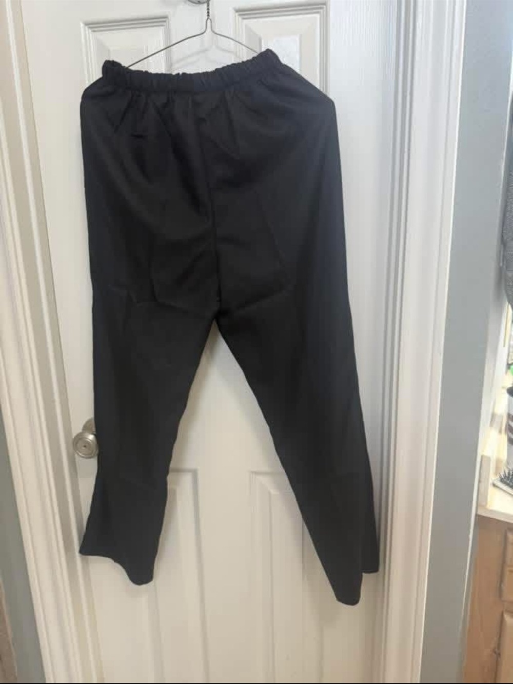 Women’s Black Elastic-Waist Pants - Classic Everyday Trousers